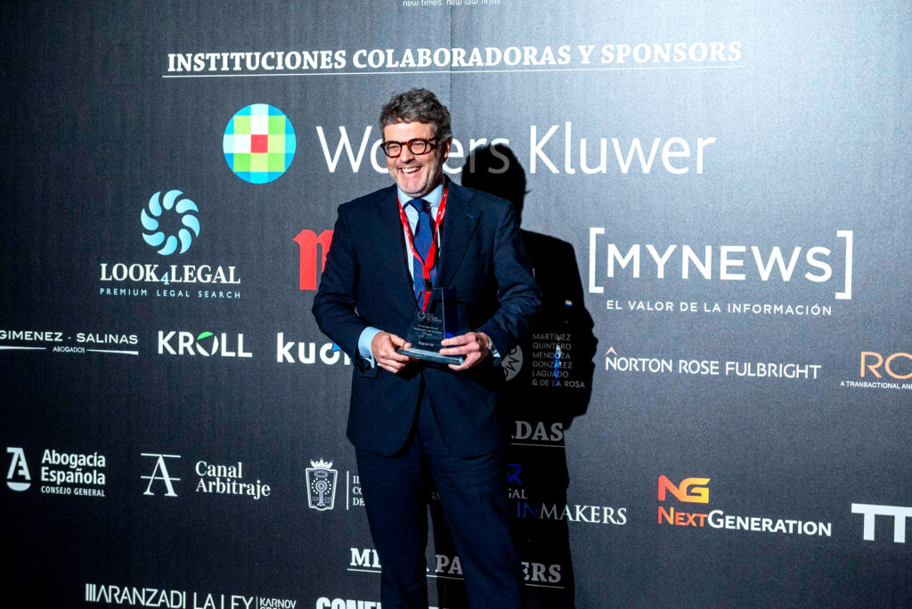 Abogado en evento de marketing jurídico en Madrid