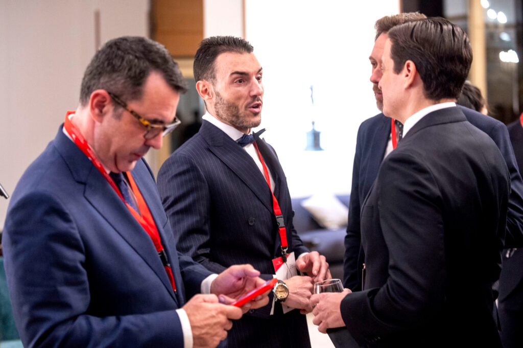 Abogados en evento de marketing jurídico en Madrid