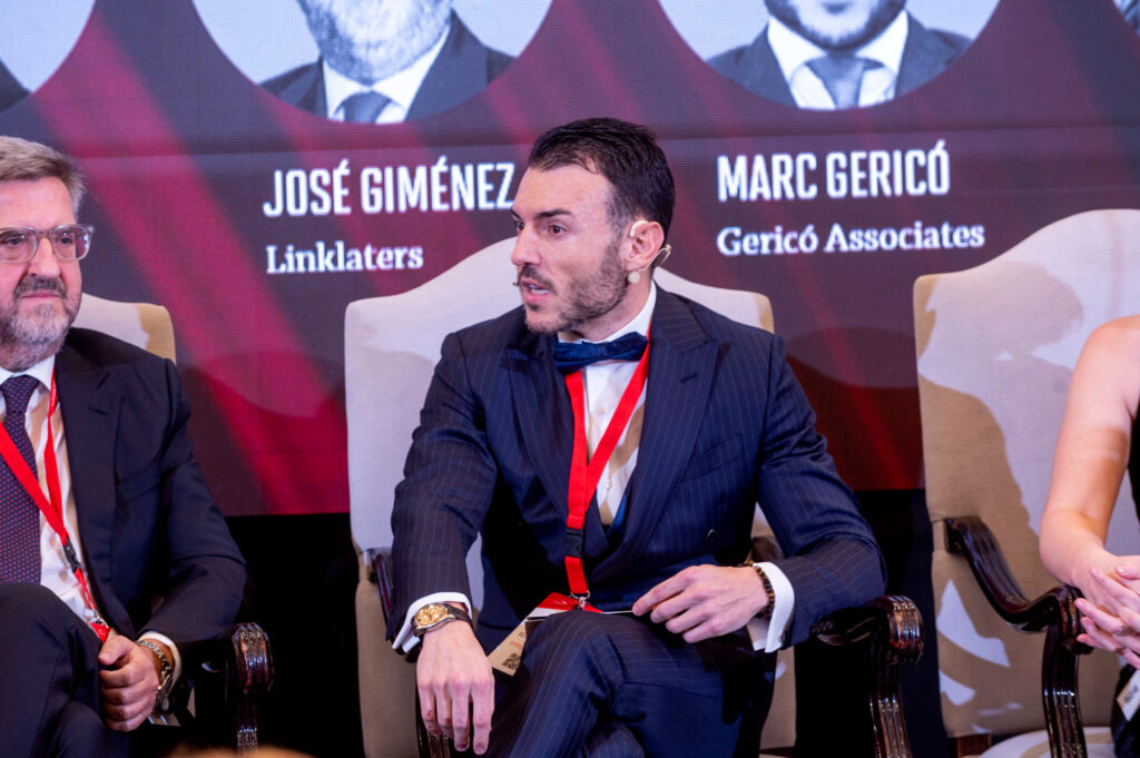Marc Gericó, fundador de Gericó Associates, en evento de marketing jurídico en Madrid