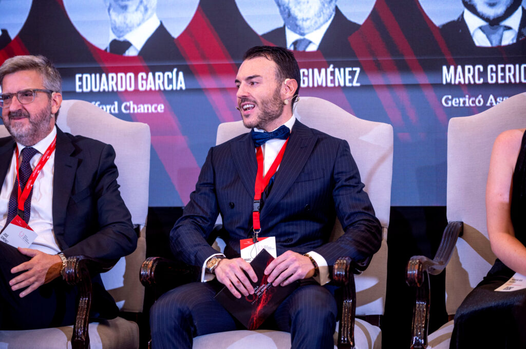 Marc Gericó, fundador de Gericó Associates, en evento de marketing jurídico en Madrid
