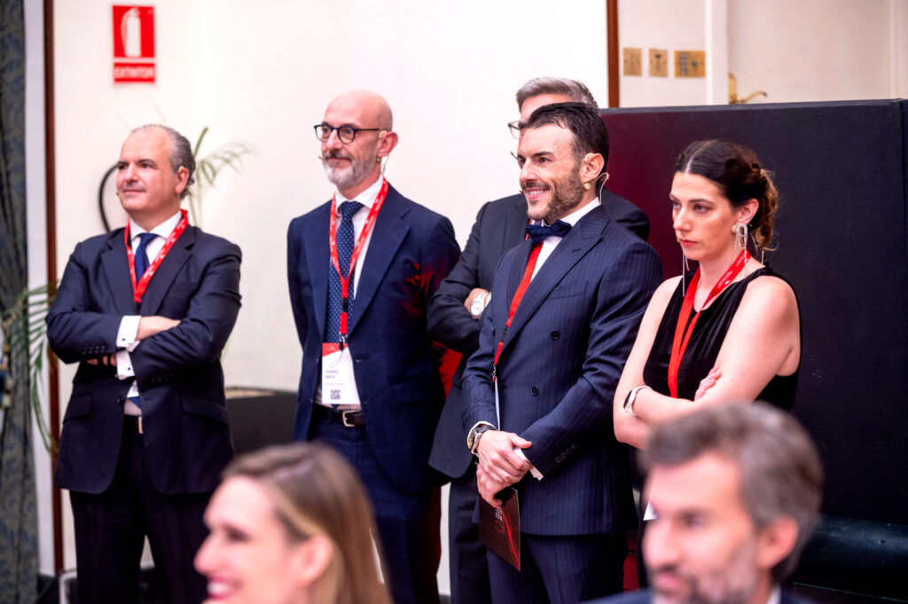 Abogados en evento de marketing jurídico en Madrid